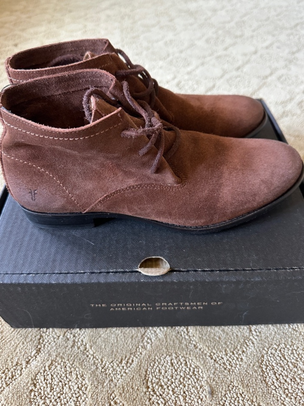 Frye Women’s Brown Suede Chukka Boots